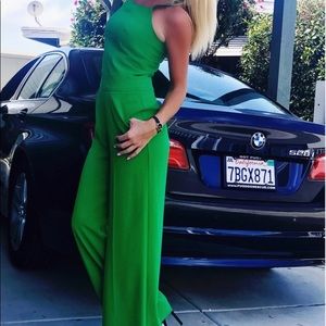 Gorgeous green Trina Turk jumpsuit. Worn once. Perfect show stopping even outfit